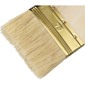 Кисть малярная плоская Зубр Универсал-Оптима из натуральной щетины 75 мм