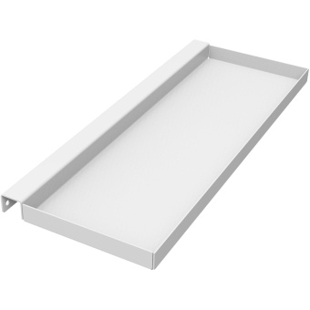 Полка РЭ_универсальная RAPIDO RP-201Wна рейлинг, белый (701045)