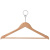 Вешалка-плечики деревянная антивандальная натуральная (размер 48-50)