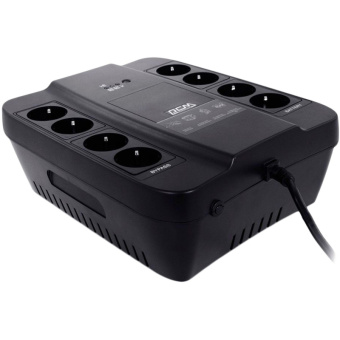 ИБП Powercom Back-UPS SPD-450N OffLine 450VA/270W Schuko 8 EURO розеток