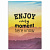 Тетрадь 40 л. в клетку обложка SoftTouch, бежевая бумага 70 г/м2, сшивка, А5 (147х210 мм), ENJOY THE