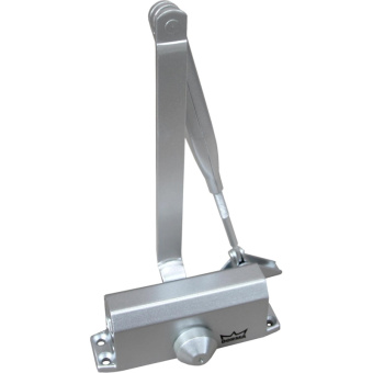 Доводчик Dormakaba TS Nano с рыч.тягой, до 45 кг, серый (8010055)