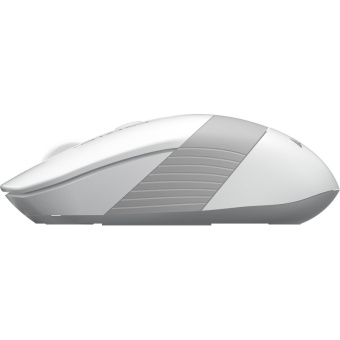 Мышь компьютерная A4Tech Fstyler (FG10 WHITE)бел/сер/2000dpi/беспроводн/3кн