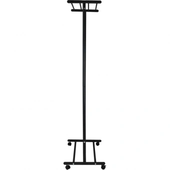 Вешалка МЕ_напольная М 9, колеса, чёрный
