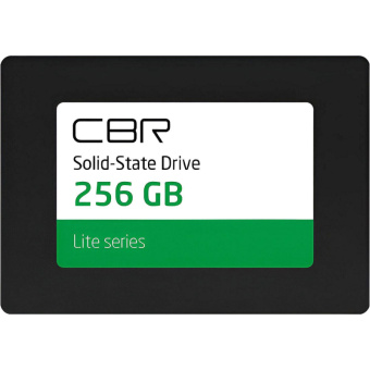 SSD накопитель CBR Lite 256GB, 2.5, SATA, 3D TLC NAND(SSD-256GB-2.5-LT22)