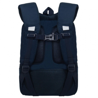 Рюкзак GRIZZLY школьный, анатомическая спинка, 2 отделения, для девочек, "VELVET BOW", 39х26х17 см, RG-566-5/2