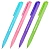 Ручка шариковая автоматическая BRAUBERG "TRIOS BRIGHT COLOR", корпус ассорти, СИНЯЯ, пишущий узел 0,5 мм, линия письма 0,3 мм, 144