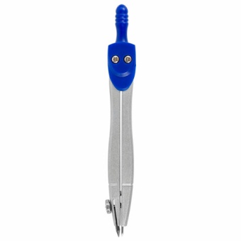 Готовальня BRAUBERG SCHOOL KIT, 8 предметов, циркуль 115 мм, чертежные принадлежности, металлический пенал со справочными материал