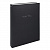 Тетрадь на кольцах БОЛЬШАЯ А4, 215х305 мм, 100 л., твердый картон, клетка, BRAUBERG, "Minimal black"