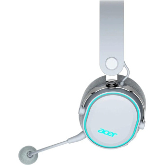 Наушники Acer OHR303 с микрофоном  белый BT/Radio/3.5mm (ZL.HDSEE.00A)