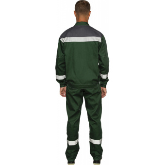 Костюм рабочий летний муж. л20-КПК зелен/сер (р.60-62) 182-188 (Арсенал-СП)