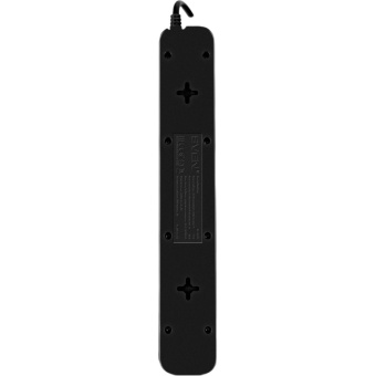 Сетевой фильтр SVEN SF-05LU 1,8 м (1,8м/5р,2xUSB(2.4А)) черный(SV-018832)