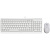 Набор клавиатура+мышь A4Tech Fstyler F1512 клав:белый мышь:белый USB
