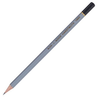 Карандаш ч/г Koh-I-Noor "1860" 2B, заточен.12шт