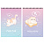 Блокнот А5 60л. на гребне MESHU "Cute kitty", пластиковая обложка