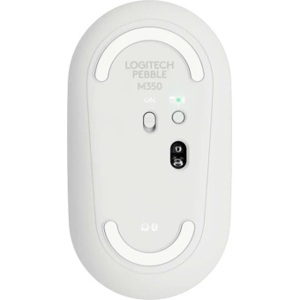 Мышь компьютерная Logitech WRL PEBBLE M350 WHITE 910-005541