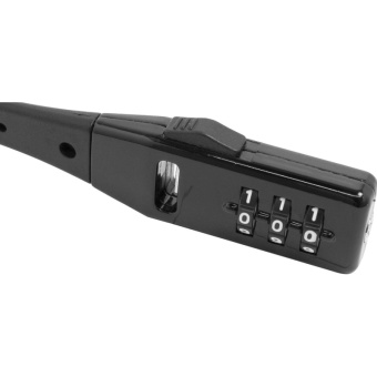 Замок навесной кодовый/тросовый_УЗК Булат ВС 455 НС (535мм)сталь/пласт.черн