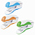 Степлер №24/6, 26/6 BRAUBERG "JET PRO", до 25 листов, эргономичный, ассорти, 228586