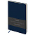 Записная книжка А5 96л. ЛАЙТ, кожзам, Greenwich Line "Classic. Dark blue", с резинкой, блок без линовки