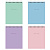 Блокнот МАЛЫЙ ФОРМАТ А6 108х145 мм, 40 л., гребень, картон, клетка, BRAUBERG "Minimal Pastel", 116429