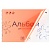 Альбом для рисования 40л., А4, на гребне BG "UniTone. Orange", пластиковая обложка, 120г/м2