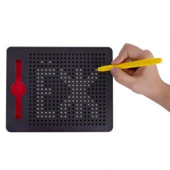 Магнитный планшет доска MAGPAD MEDIUM для рисования 17х21см, 380 шариков, BRAUBERG KIDS