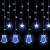 Гирлянда светодиодная Бахрома 2.4x0.9м Колокол,IP20,138LED,бел,8реж 2361707