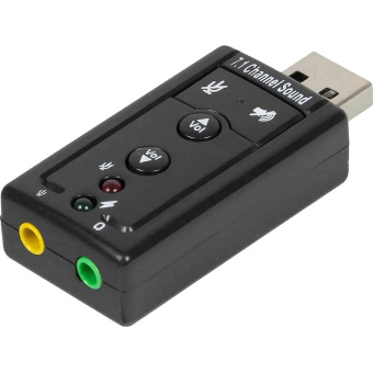 Устройство звуковая карта USB TRUA71 (C-Media CM108) 2.0 Ret