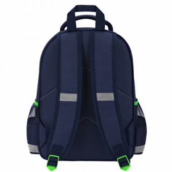 Рюкзак ПИФАГОР SCHOOL, 1 отделение, 3 кармана, "Football match", 38x28х14 см, 273171