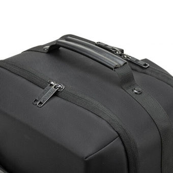 Рюкзак-сумка HEIKKI PRIORITY (ХЕЙКИ) с отделением для ноутбука, 2 отделения, черный, 45x31x15 см, 27