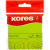 Блок-кубик Kores бум.для зам. 75х75 неоновая зеленая 100л. '47077