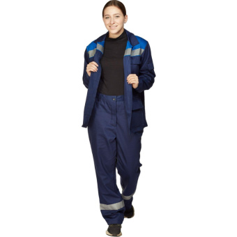 Костюм летний л05-КБР жен син/вас (р.60-62) 158-164 (Арсенал-СП)