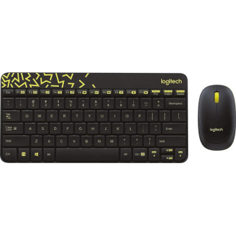 Набор клавиатура+мышь Logitech Wireless Desktop MK240,USB,Black(920-008213)