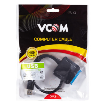 Кабель адаптер USB3.0 ---SATA III 2.5/3,5+SSD, VCOM <CU816