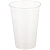 Стаканы одноразовые OfficeClean 200мл, набор 3000шт.(30уп. по 100шт.), бюджет, ПП, прозрач, хол/гор