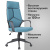 Кресло офисное BRABIX PREMIUM "Prime EX-515", ткань, голубое, 531568