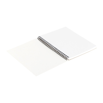 Скетчбук - блокнот 30л., А5 Clairefontaine "Cray ON", на гребне, 160г/м2, мелкозерн.