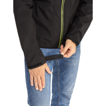 Куртка муж демисез. софтшел HORTEN2 черн/жел р.M(арт.HORT2NJTM)