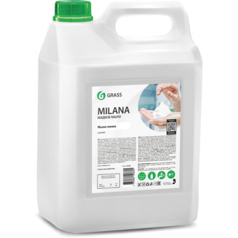 Мыло-пена жидкое 5 кг, GRASS MILANA «Мыло-пенка»