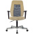 Кресло VB_EChair 225 DSL беж/черн Light-21 сетка/ткань хром