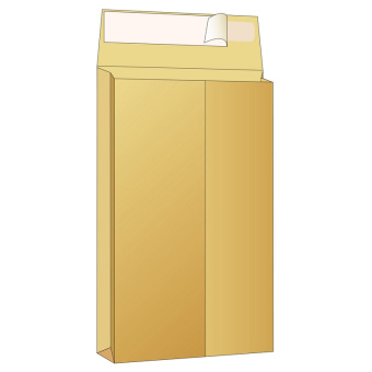 Пакет Крафт С4стрип Extrapack230х330х40 100г 250шт/уп/6541