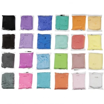 Воздушный пластилин Genio Kids Лёгкий пластилин 24 цвета 240 г (TA1726)