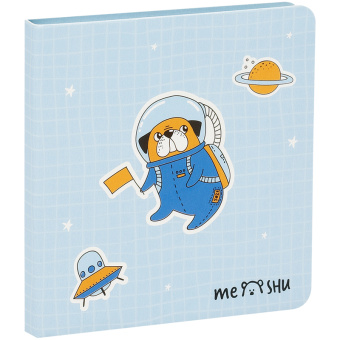 Флажки-закладки и самоклеящиеся блоки в наборе MESHU "Space adventure", 74*74мм,  60*15мм, 25л., евр