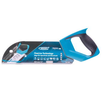 Ножовка для фанеры с запилом PIRANHA, 300 мм/12, 11-12 TPI, зуб 3D (23144)