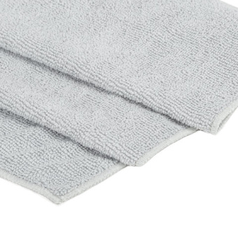Тряпка для мытья пола из микрофибры 70х80 см "OVERLOCK GREY COLOUR", серая, 220 г/м2, LAIMA HOME