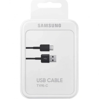 Кабель Samsung (EP-DG930IBRGRU) USB-C - USB 2.0, 1,5м, 2А, черный