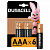 Батарейки КОМПЛЕКТ 6 шт., DURACELL Basic ОРИГИНАЛ, ААА (LR03, 24А), алкалиновые, мизинчиковые, Б0014858