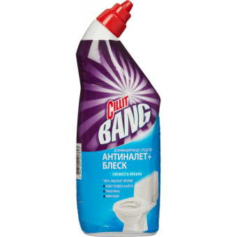 Средство для сантехники Cillit Bang Антиналет+блеск Свежесть океана 750 мл