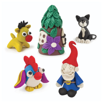 Пластилин в ведерке ЮНЛАНДИЯ "ПОДВОДНЫЙ МИР", 5 цветов, 300 г, 3 формочки, ВЫСШЕЕ КАЧЕСТВО, 105860