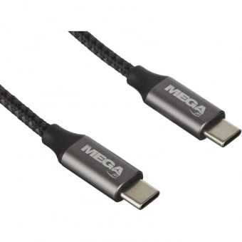 Кабель ProMega U178, 100W, 5A, 1м, Type-C to Type-C, for MacBook, черный